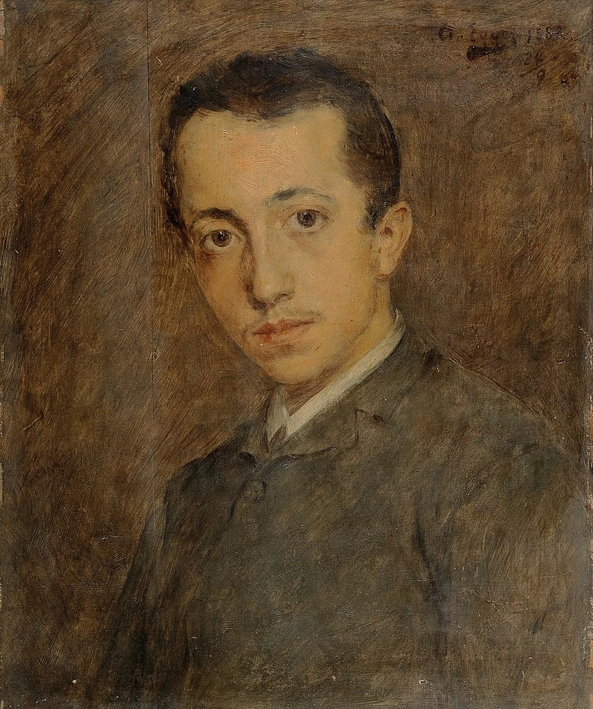Il fratello dell'artista, Eduard Egger